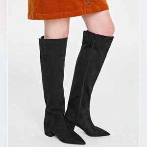 Elegant Black Over the Knee Boots